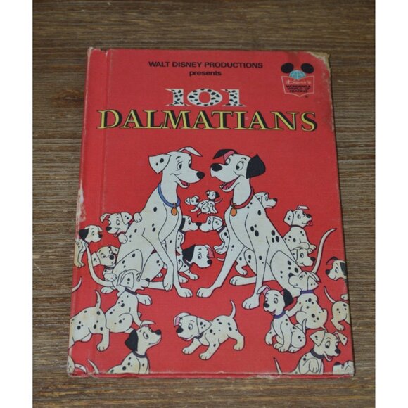 101 Dalmatians Vintage Disney's Wonderful World of Reading Hardcover Book READ - Picture 1 of 12